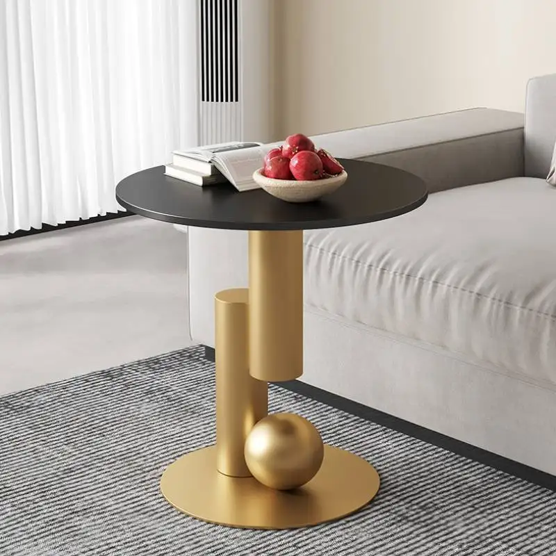 Poten Metaal Slaapkamer Salontafels Modern Design Zijkant Woonkamer Salontafels Rond Minimalistisch Tavolino Da Salotto Huismeubilair