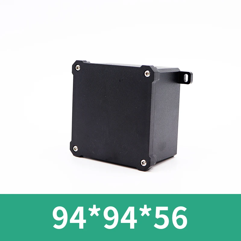 Plastic waterproof boxPC flame-retardant outdoor waterproof junction box IP68Electrical instrument enclosureSealing boxblack