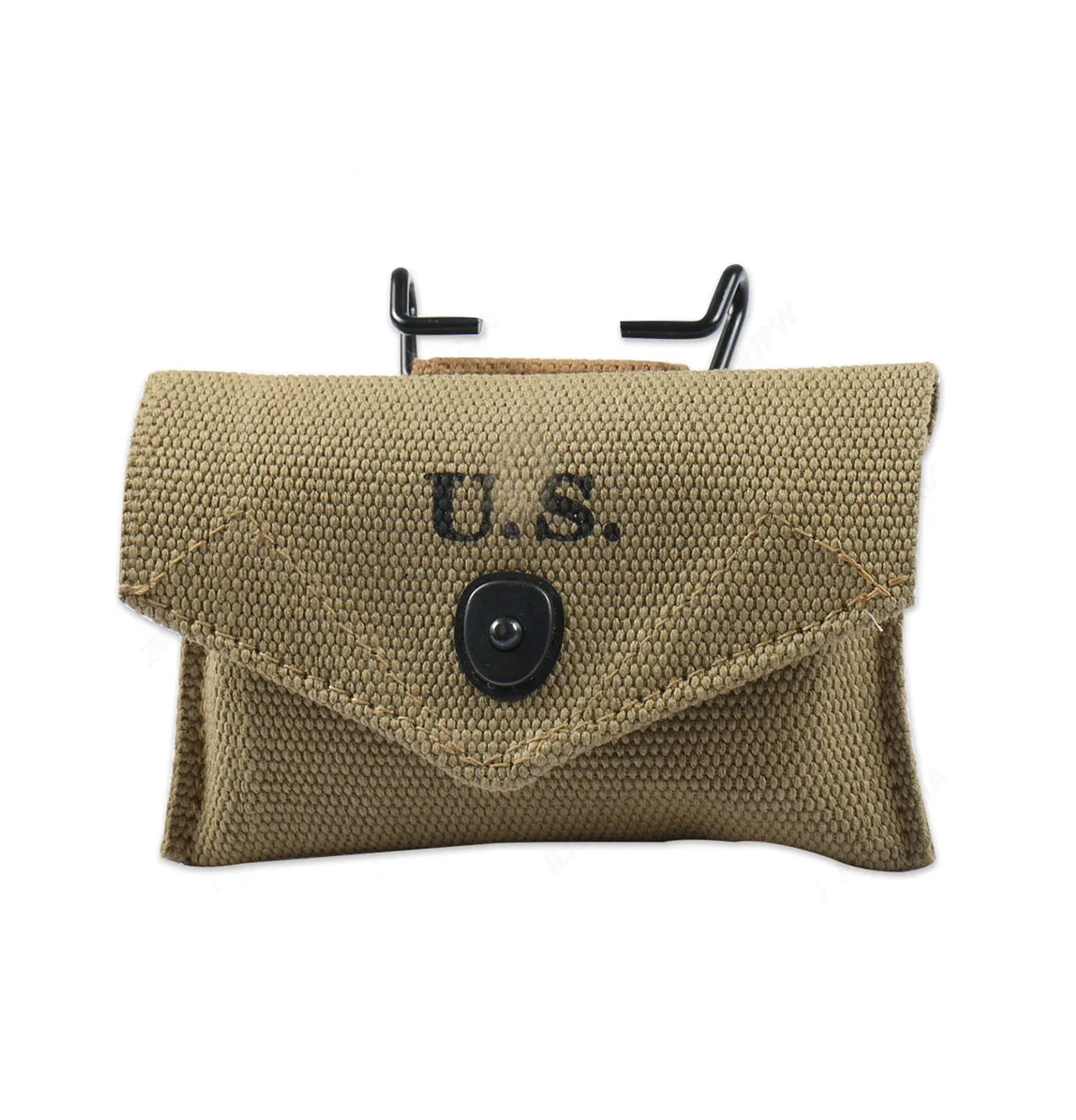 

World War II American M1942 First Aid Kit Pure Webbing Small Bag With Hook High Quality