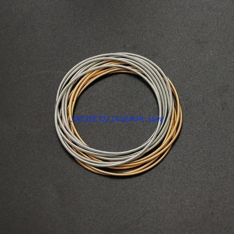 E21F Bracelet String Spring Bracelet Retractable Carbon Steel Wire Bracelet