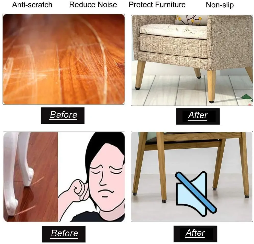 10 قطعة قواعد مطاطية خزانة أثاث حافظة مستديرة قدم المضادة للانزلاق وسادة ممتصة للصدمات دائرية لطاولة كرسي قطع المجلس الحرف الإلكترونية