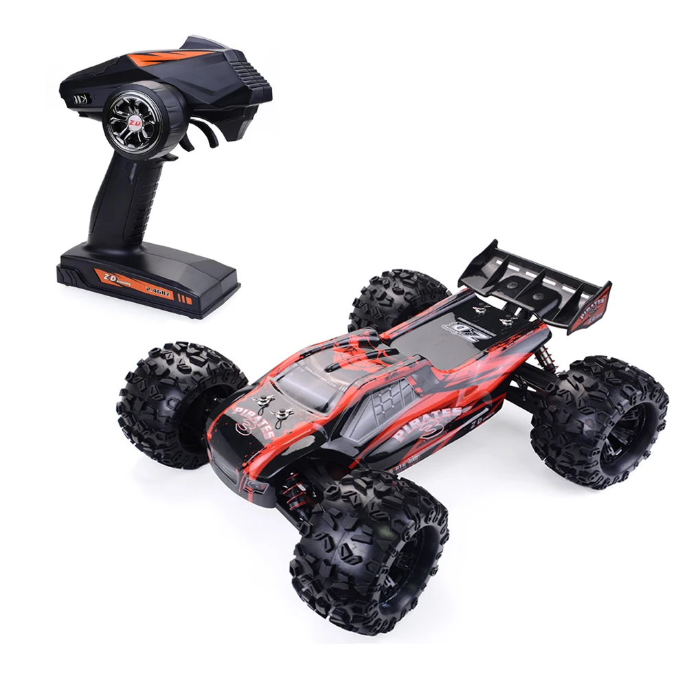 ZD Racing 9021-V3 1/8 2,4G 4WD 80 km/h coche teledirigido sin escobillas a escala completa Truggy eléctrico RTR juguetes