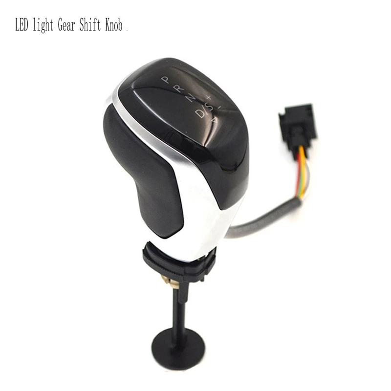 Electronic LED Light Gear Shift Knob Lever Shifter Headball For VW Golf Mk6 7 Passat B7 8 Tiguan DSG MK2 Touran CC Sokda