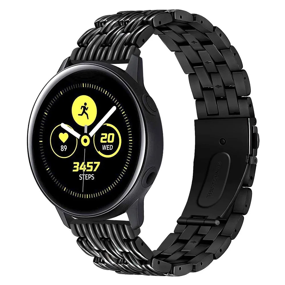 

For Samsung Galaxy Watch Active 2 40mm 44mm band with Full Coverage Screen Protector Protective Soft Film for Active2 band strap