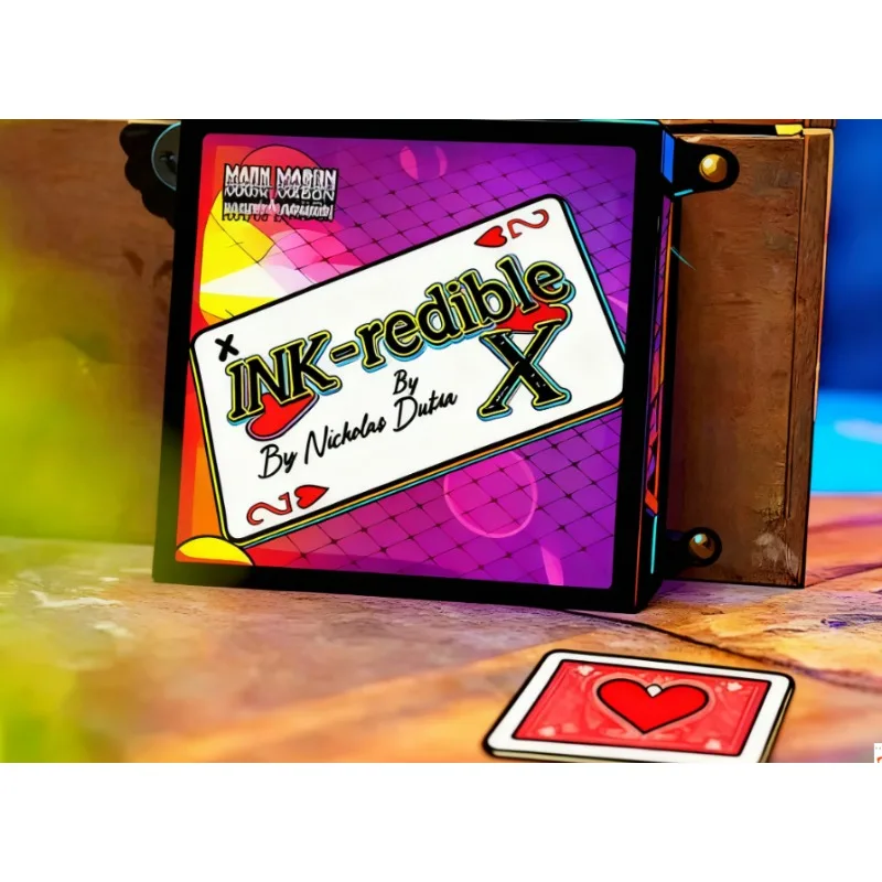 

Чернила Redible X от Nicholas Dakin — Маркированный X Moves on Card, фокус крупным планом, фокус для начинающих, фокусник