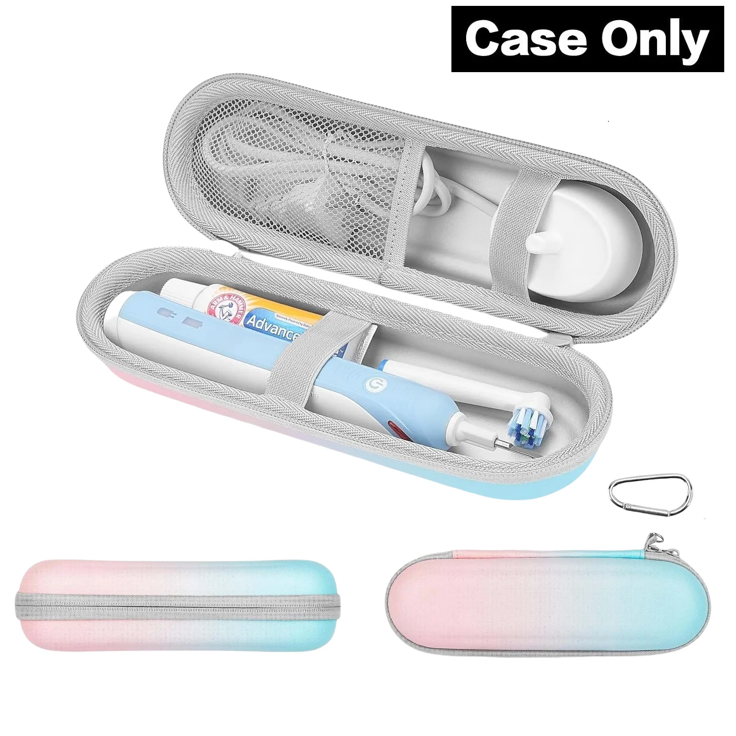 

Portable Empty Universal Toothbrush Travel Case EVA Storage Bag For Electric Toothbrush Protective Shell Organizer Holder Box