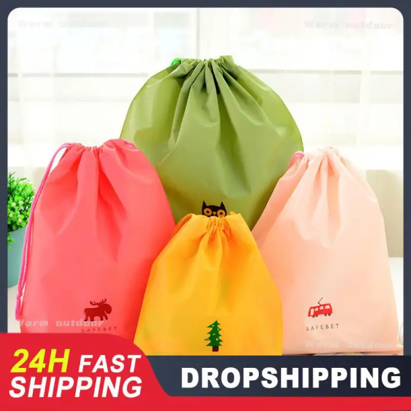 

Dust-proof Storage Bag Waterproof Clothes Packing And Finishing Bag Moisture-proof Drawstring Bag Household