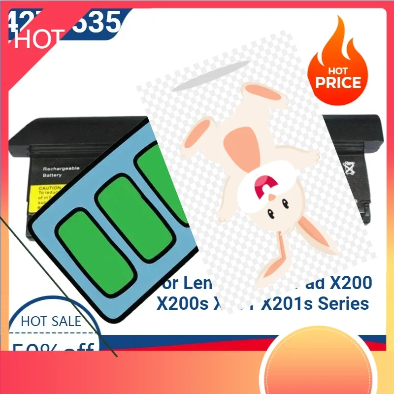 

42T4535 42T4534 6600 мАч аккумулятор для ноутбука Lenovo ThinkPad 42T4538 42T4540 42T4543 42T4647 X200 X200s X201 X201s Series
