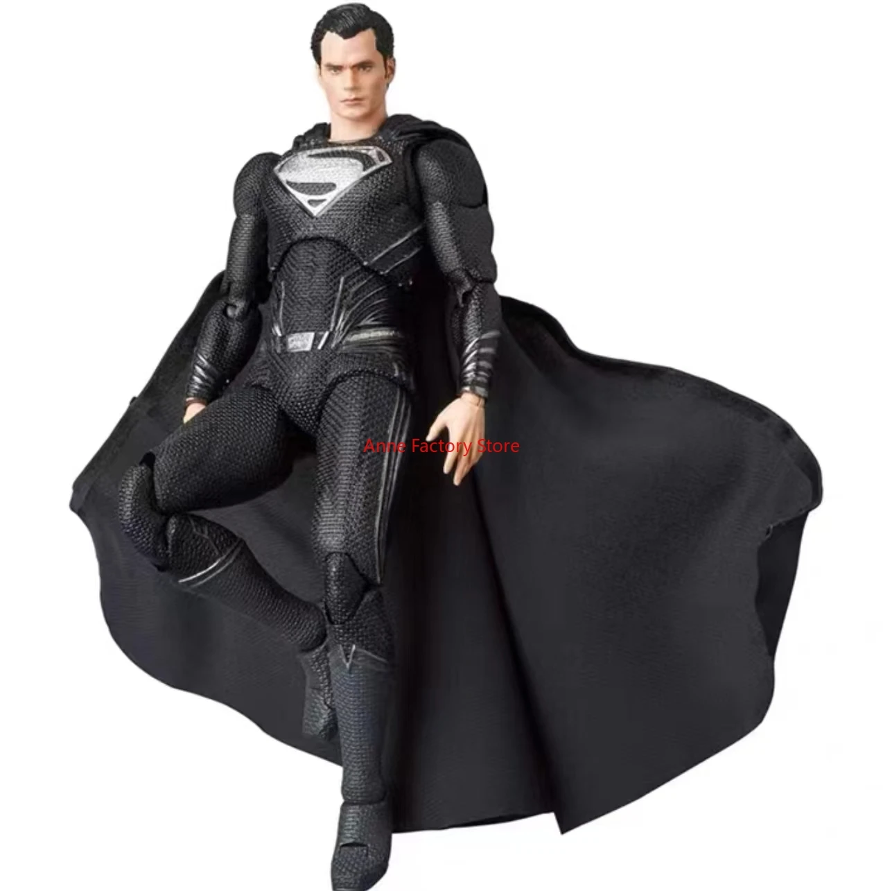 

In Stock Medicom MAFEX NO.174 Zack Snyder's Justice League mafex 174 Superman (Black Suit) Action Model Anime Figure Toys Gifts