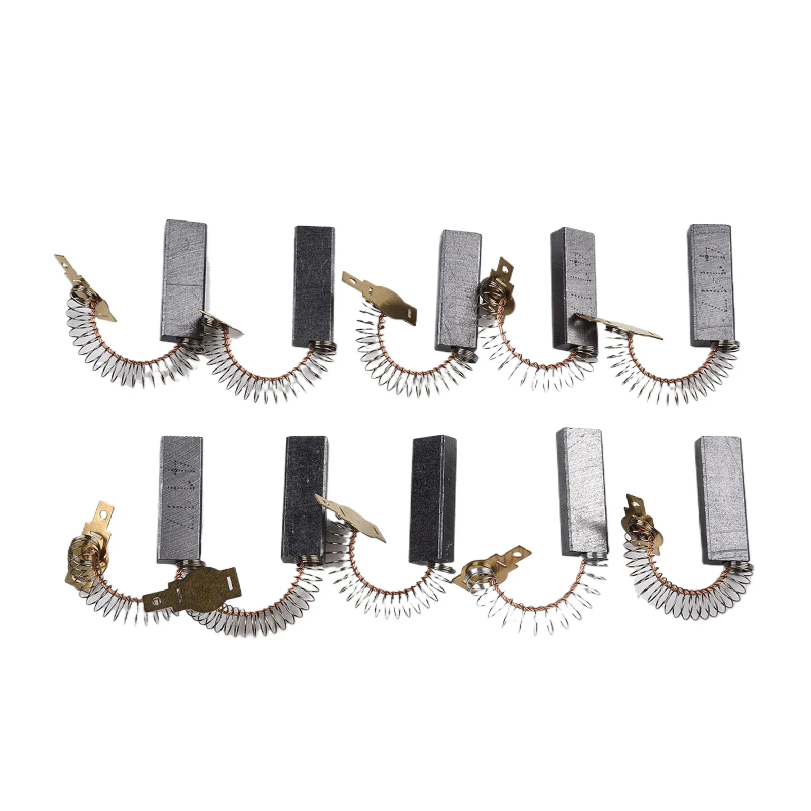 2/10pcs Vacuum Motor Carbon Brush Power Tool Grinding Accessories Repair Spare Motor Carbon Brush 32*11*6mm For Various Vacuum