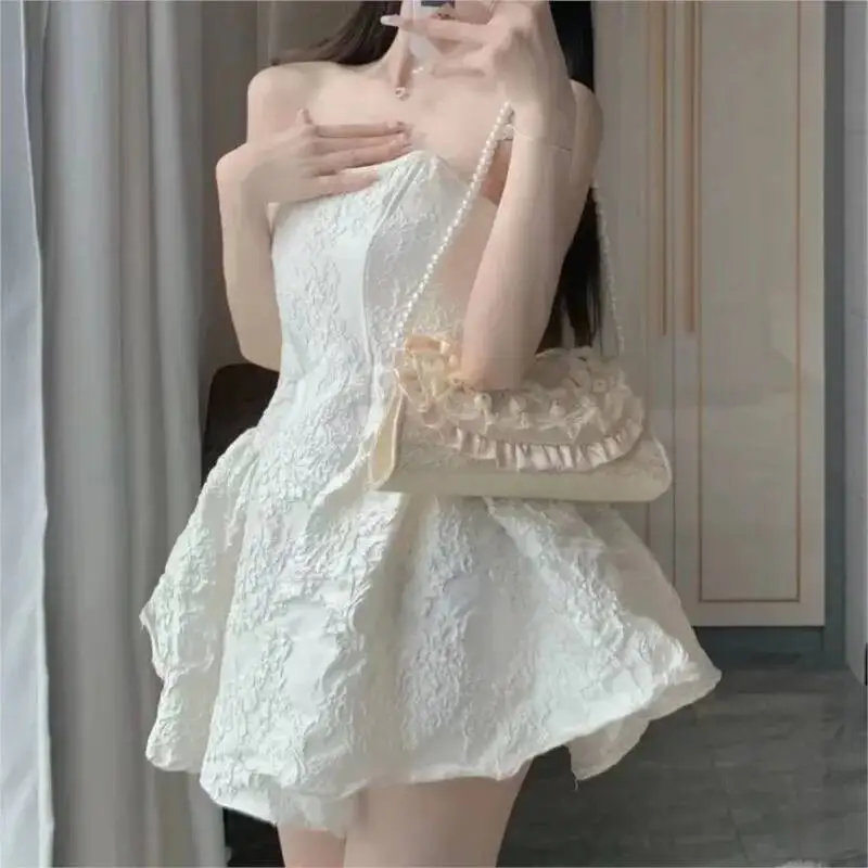 Bloom Fairycore Aesthetic Handbag Women Retro Haruku Lolita Pearl Sweet Shoulder Bags Female Vintage Handle Handbags Ladies