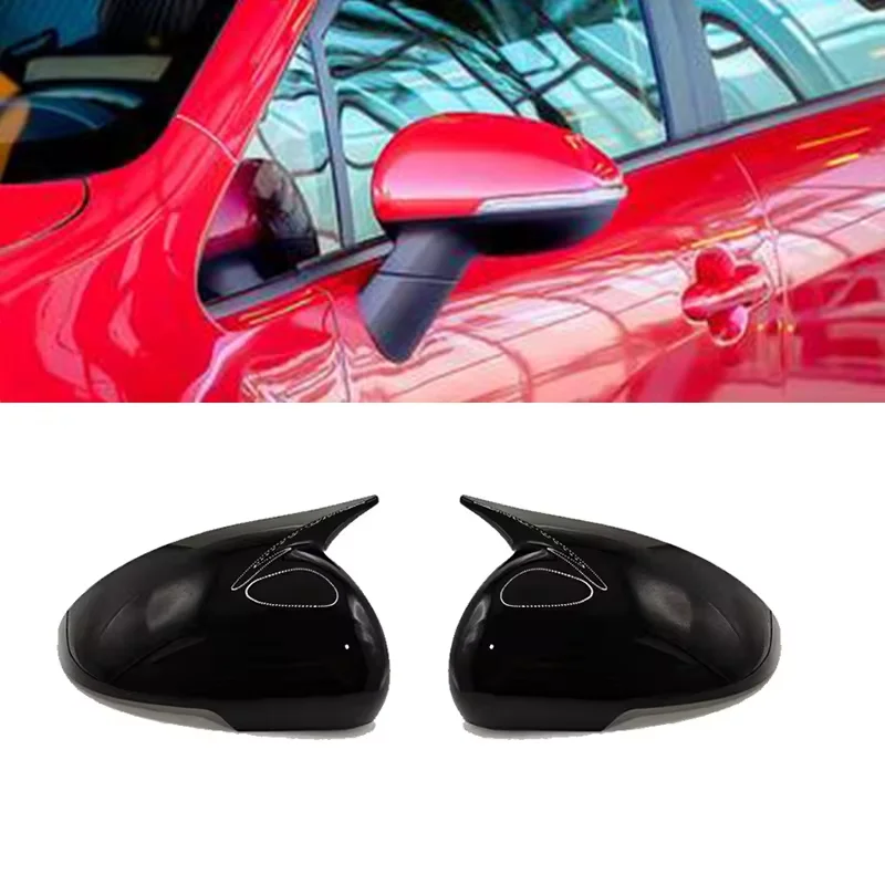 

Rearview Side Mirror Trim Cover Fit For Kia Rio 2012 2013 2014 2015 2016 2017 Shell Sticker Car Styling Accessories Auto Part