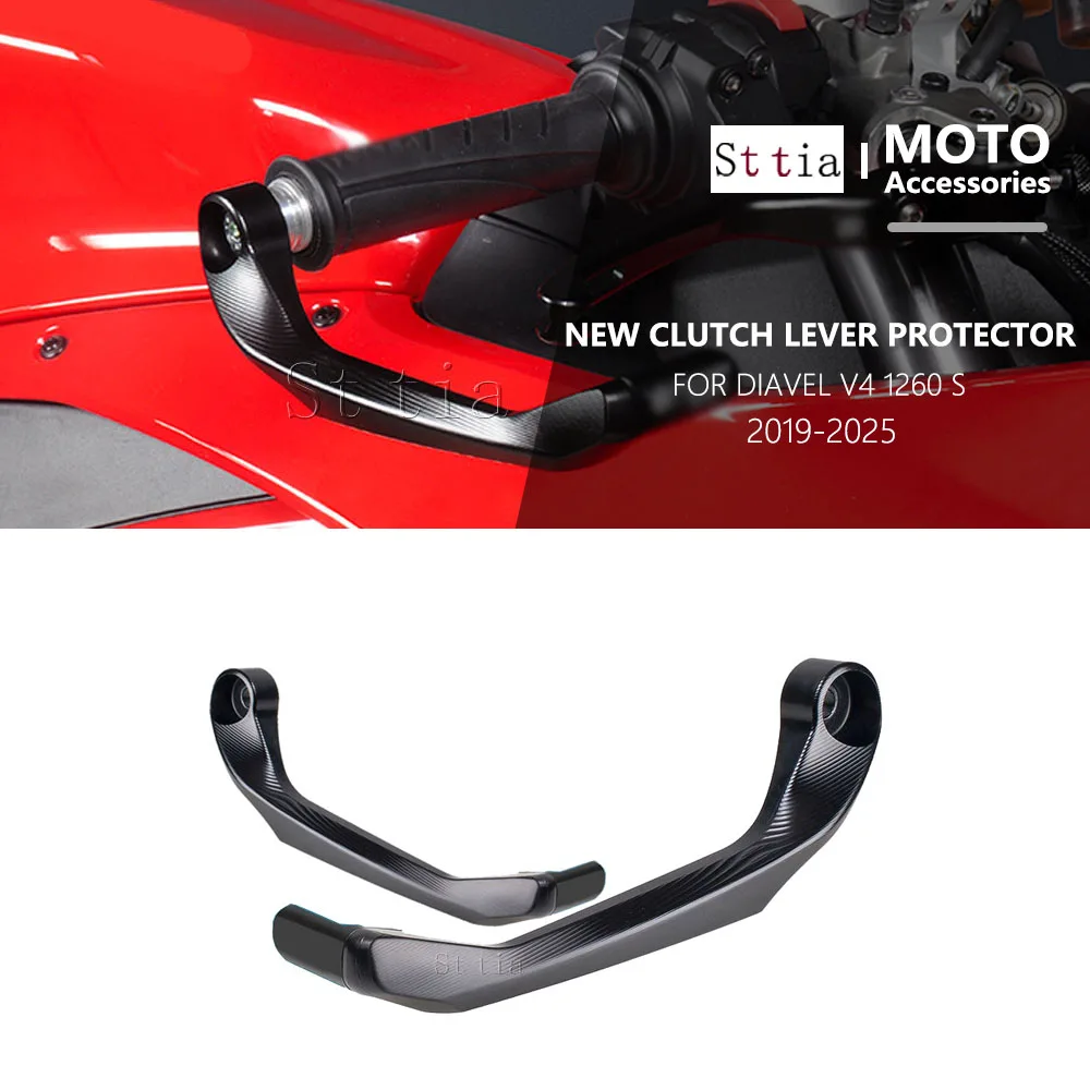 Motorcycle Brake Handle Protects For Ducati Diavel V4 Diavel 1260 S 2019-2025 Handlebar Handguard Handle Bar Guard Protector