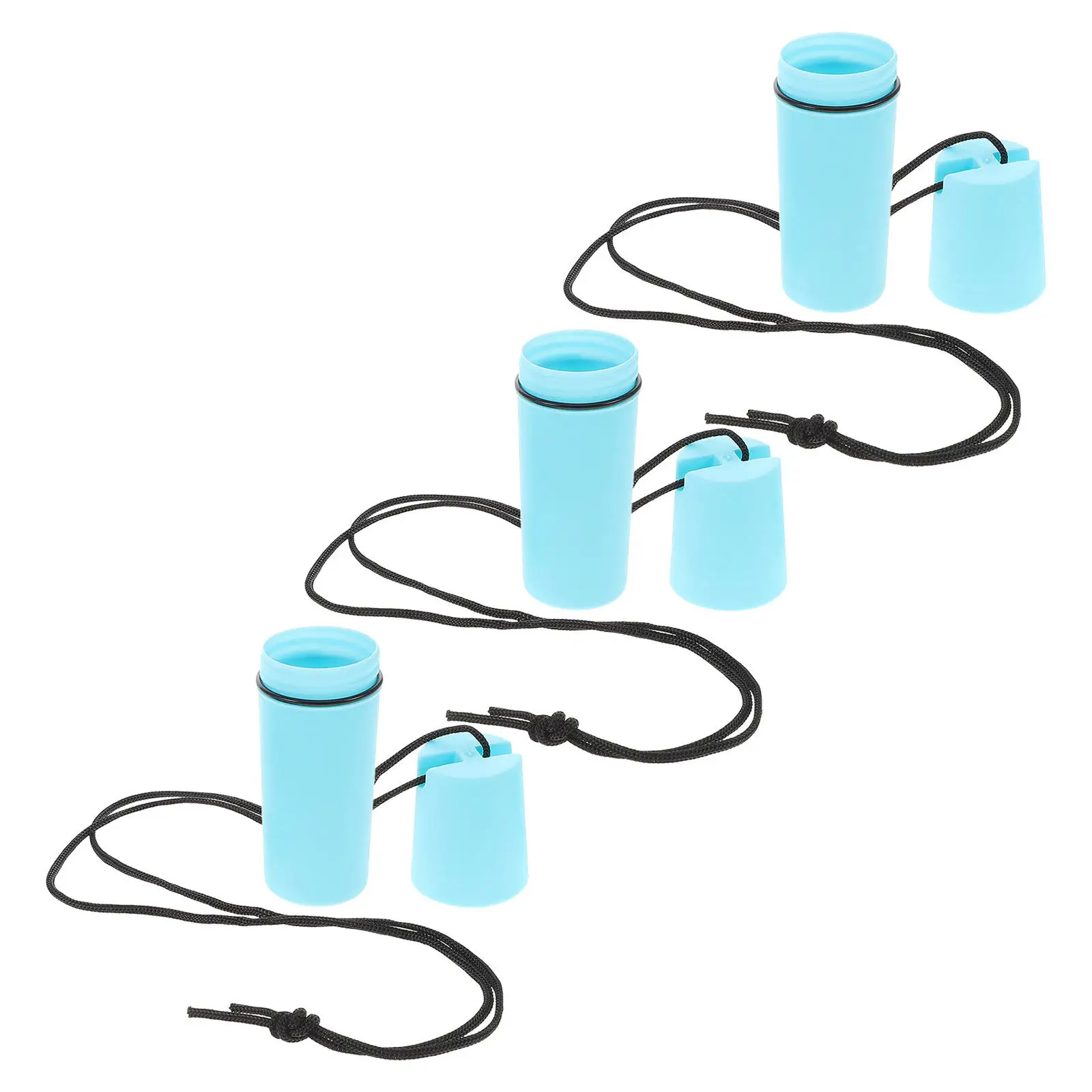 3Pcs Floating Dry Box Waterproof Storage Container for Kayak Canoe Boat Snorkeling Diving Swimming Outdoor Use