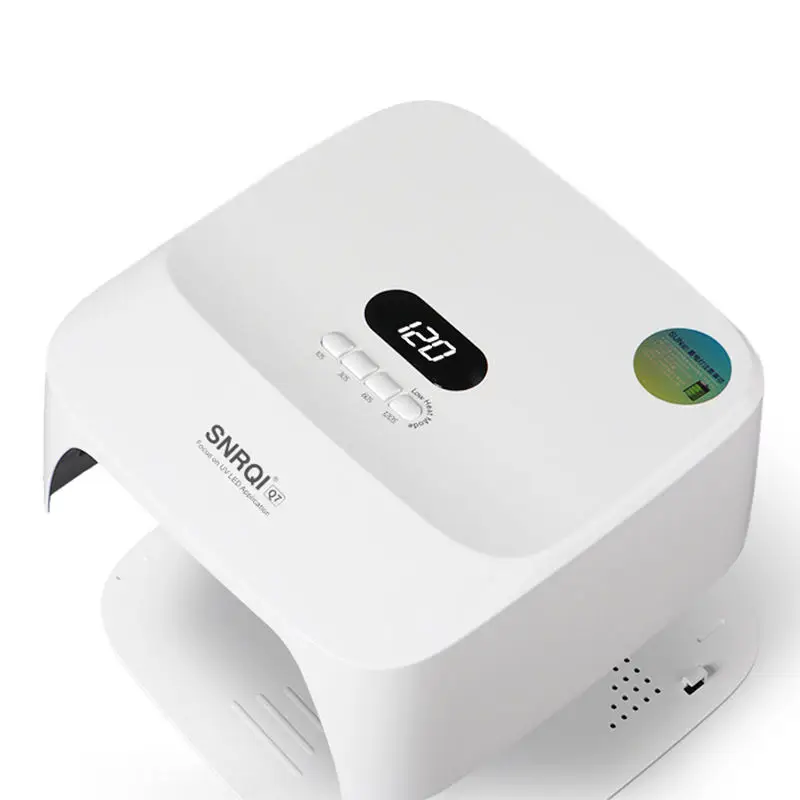 48 W oplaadbare UV LED-nagellamp Professionele nageldroger met 4 timers Autosensor Sneldrogend voor gelnagels en salon