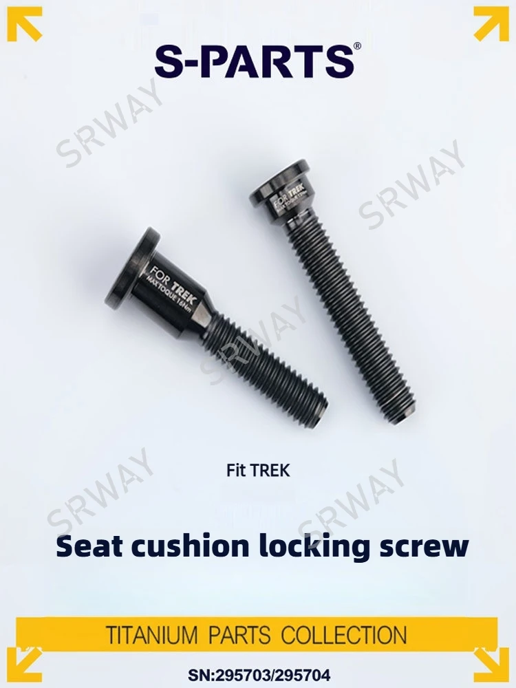 

S-PARTS Titanium cushion seat tube locking screw fit for TREK saddle fixed titanium bolts set Road Bicycles