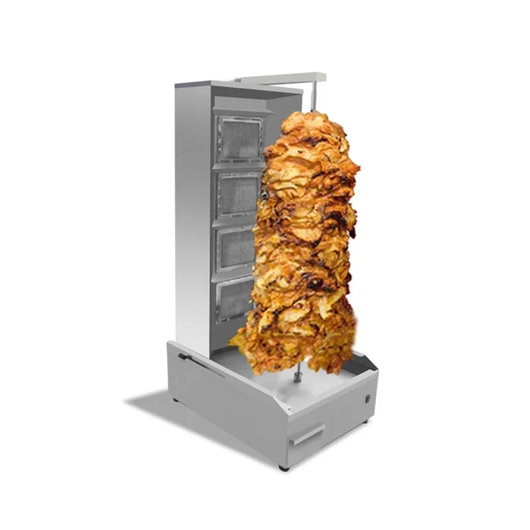 Horus HR-90 Automatic Electric Shawarma Machine Gas Grill Doner Kebab Grill For Commercial Use