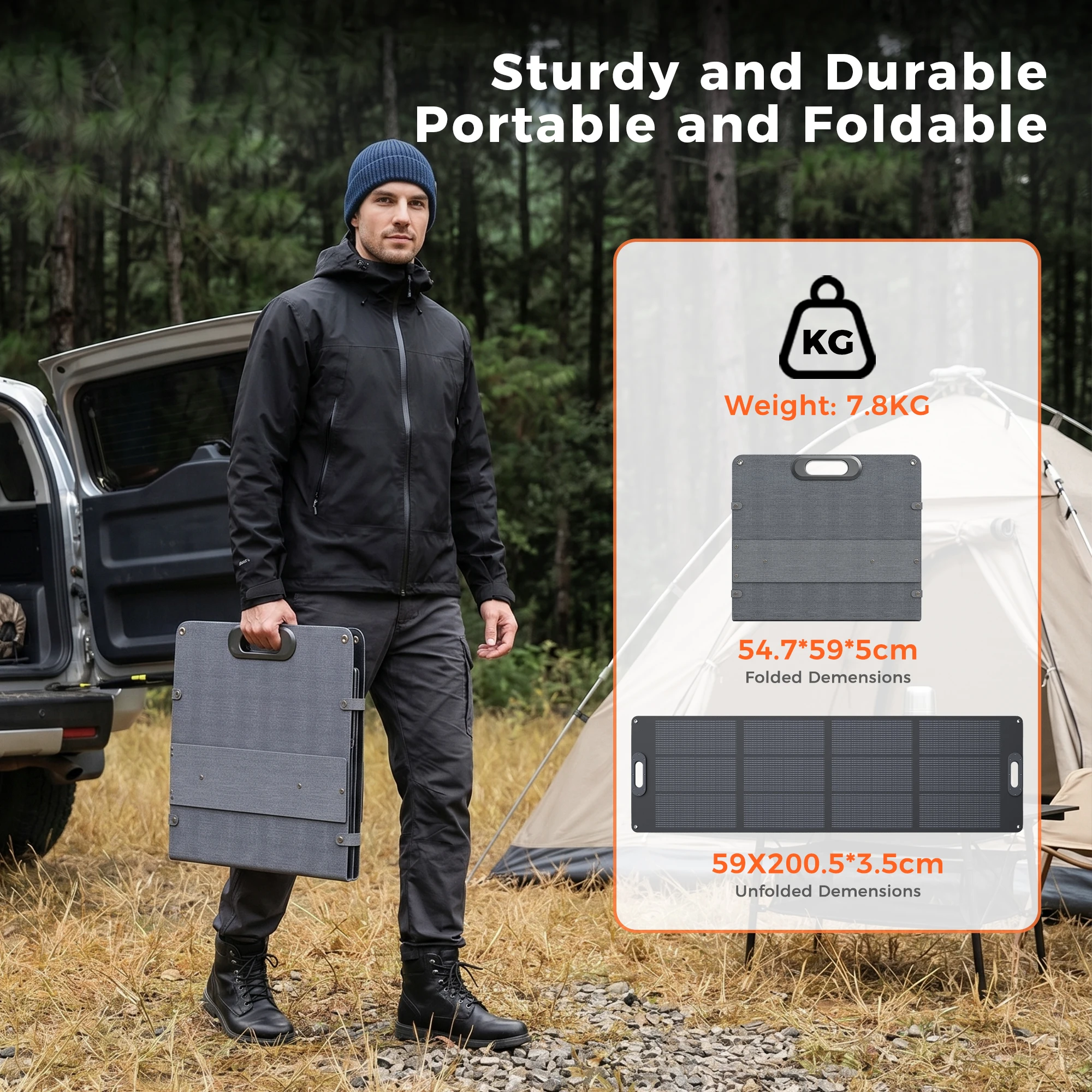 CTOLITY ETFE 200W Foldable Sol - đánh giá và giá Outdoor Power Source