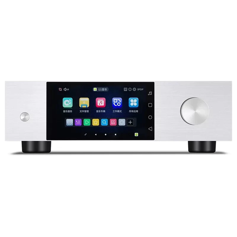 D35 Hi-Fi Wireless Music Streamer WiFi6 APP Control, High-Fidelity Audio Decoder CD Replacement for Home Audio System