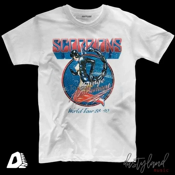 Band Scorpions Savage Amusement Vintage T Shirt