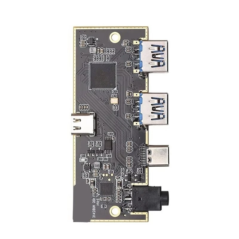 Delicate texture-Front-Mounted IO Module USB TYPE-C 3.5Mm Audio Interface Chassis USB 3.1 GEN2 10Gbps Rate Multiple In One
