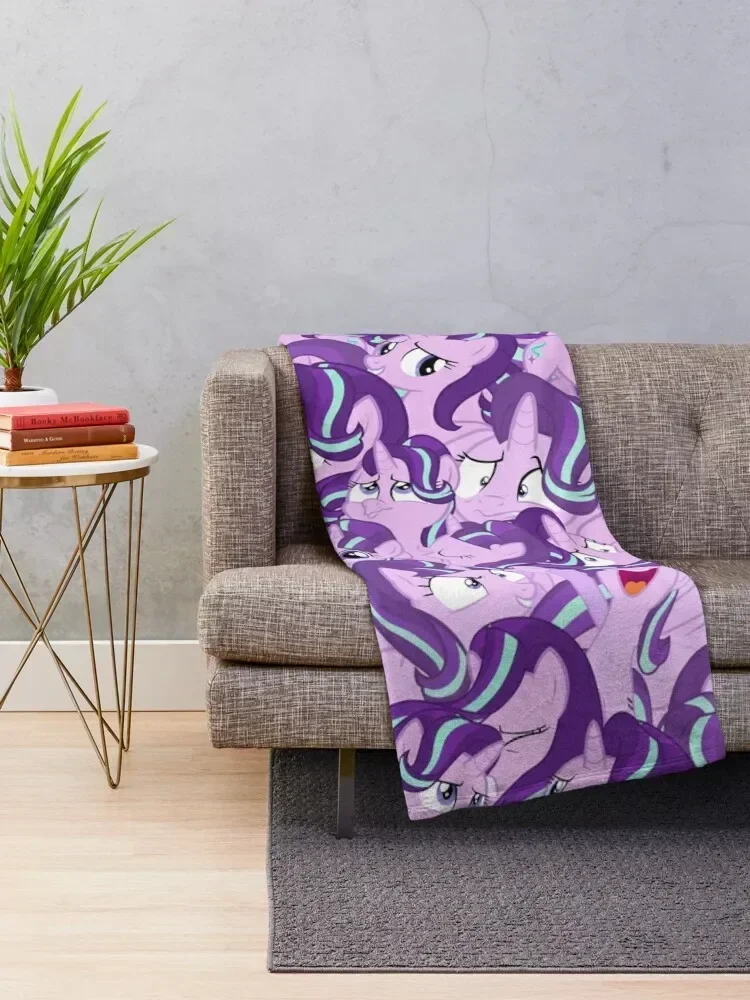 Starlight Glimmer Mess Throw Blanket Thermal halloween Blankets