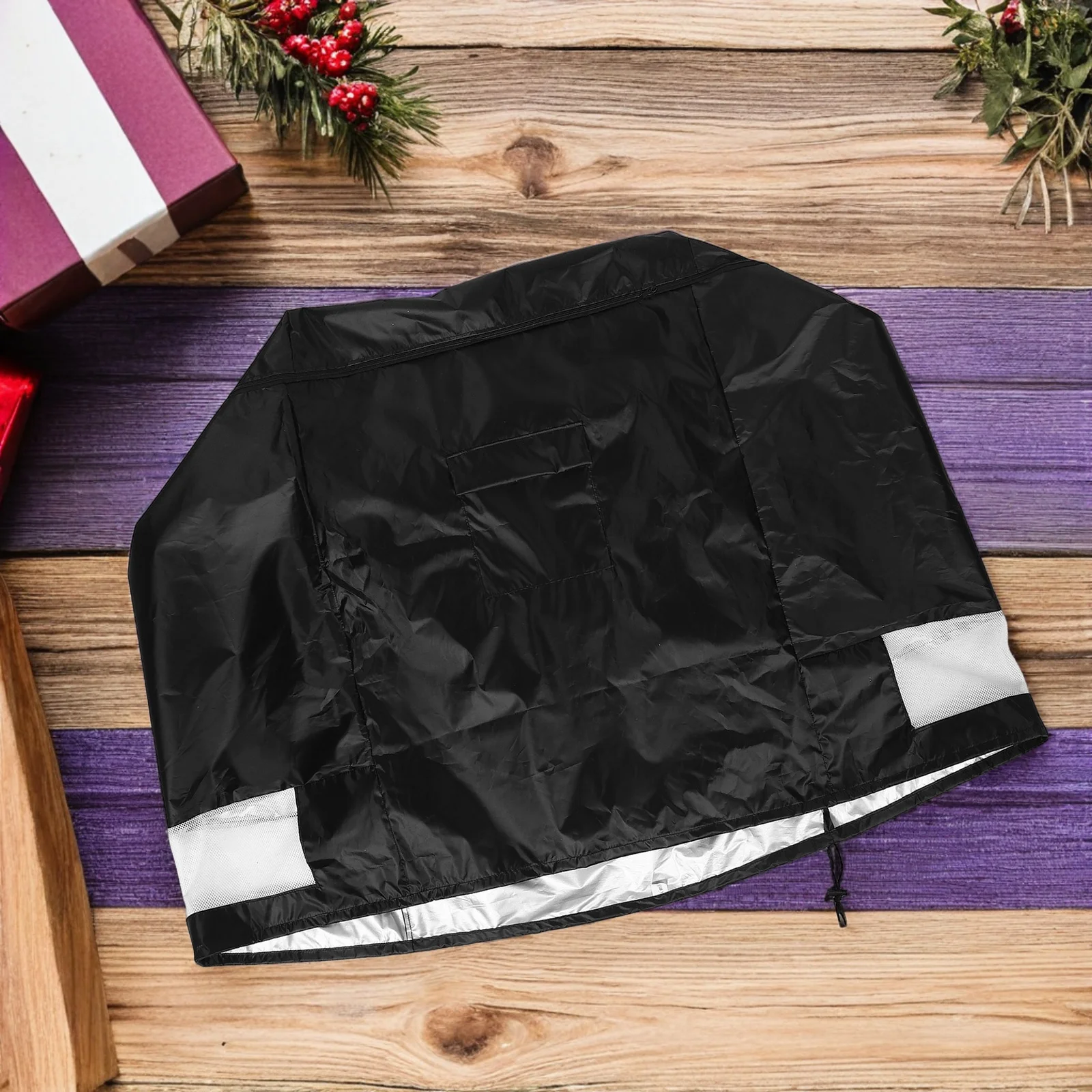 

Waterproof Outdoor Refrigerator Cover Mini Fridge Protector Black Heavy Duty Upright Freezer Dustproof Cooler Rv Commercial