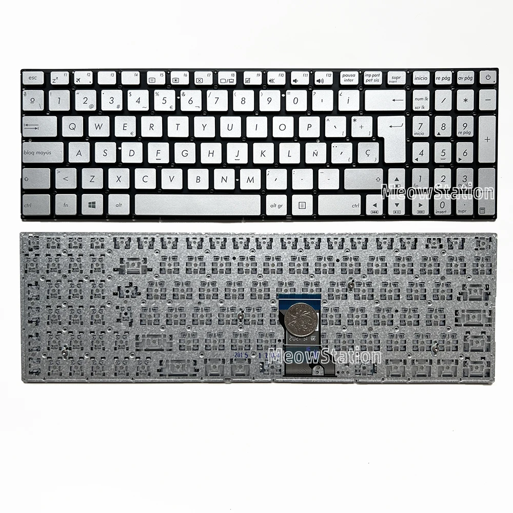 Испанская клавиатура SP для ASUS UX501J UX501JW UX501VW UX501 G501V G501VW G501 G501J G501JW FX502 FX502V FX502VD FX502VM Q501L Q501LA N541 Испанская клавиатура SP для ASUS UX501J UX501JW UX501VW UX501 G501V G501VW G501 G501J G501JW FX502 FX502V FX502VD FX502VM Q501L Q501LA N541