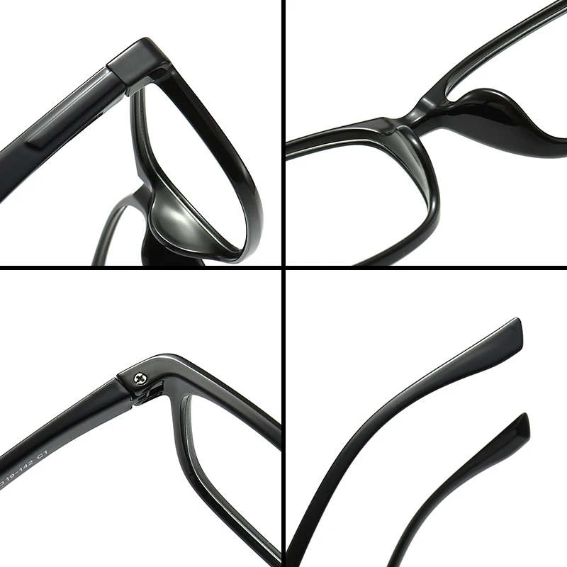 BEAU FIVE نظارات جديدة أنيقة للجنسين مربعة بسيطة لركوب الدراجات تقدمية متعددة البؤر قابلة للتخصيص رقمية TR90 فوتوكروميك 1238 #4