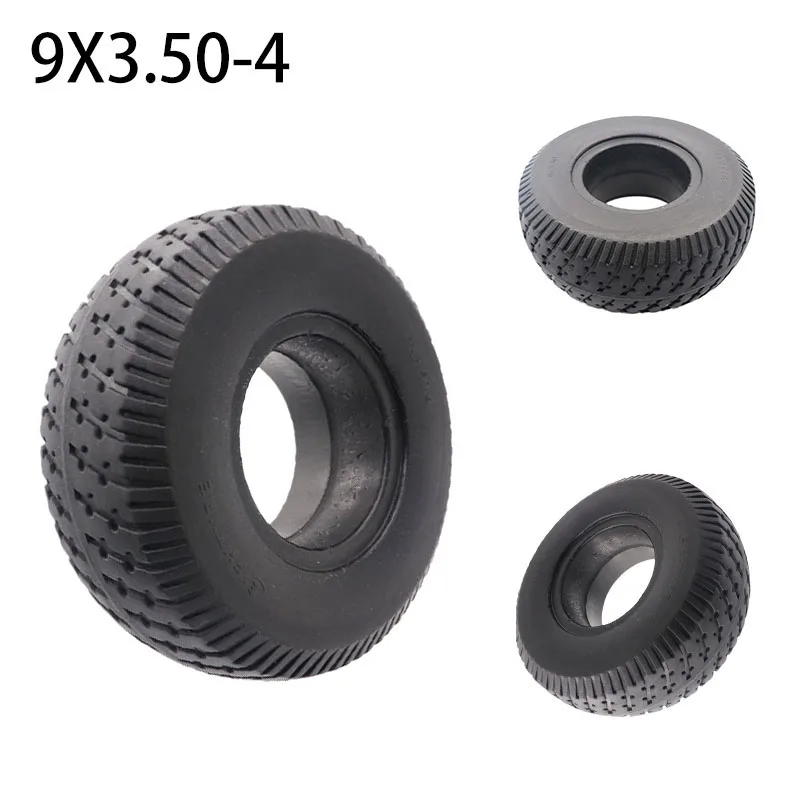 

9x3.50-4 Solid Tire for Scooter Skateboard Pocket Bike Electric Tricycle 9*3.50-4 Tubeless Tyre Parts
