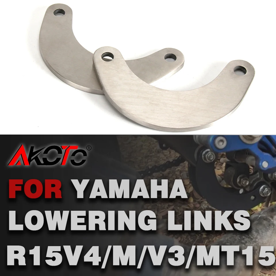 Lowering Links Kit For YAMAHA MT15 M-SLAZ 15-20/ YZF R15 V3 V2 YZF R125 2008-2020 Motorcycle Rear Suspension Cushion Lever