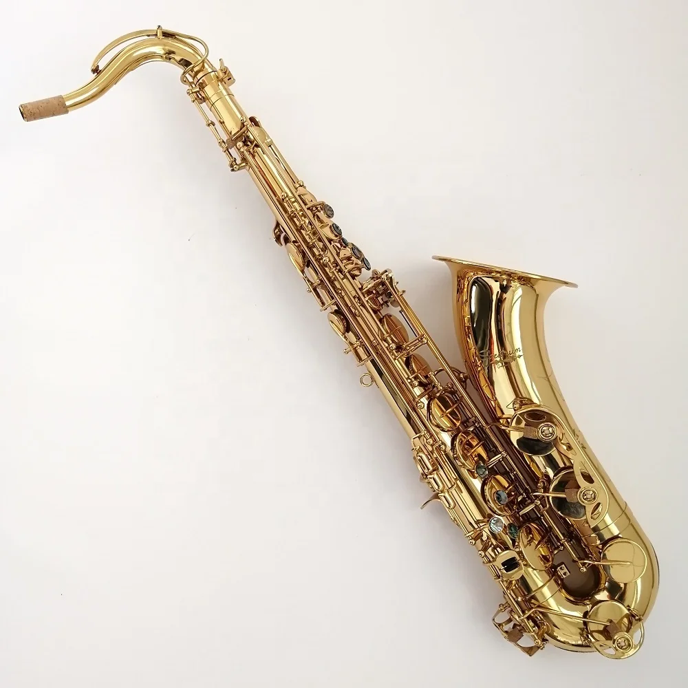 

Gold Lacquer No High F# Key Professional Tenor Saxophone