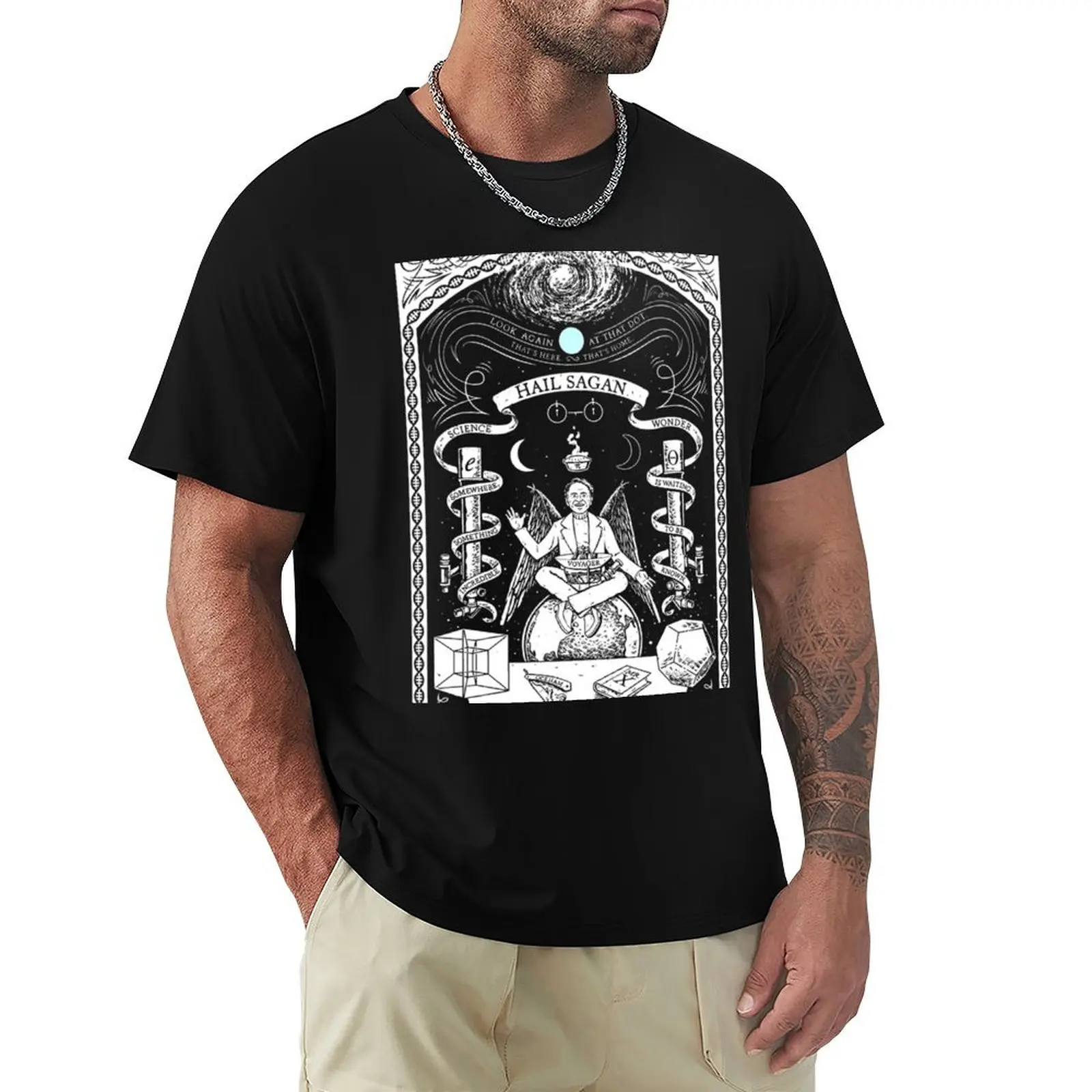 Hail-Sagan T-Shirt Comfortable Daily Wear Tee