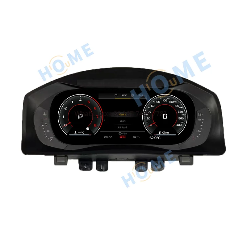 

Latest Car LCD Digital Dashboard Panel Linux for .. 2010-2017 Instrument Cluster Cock Speedometer Navigation