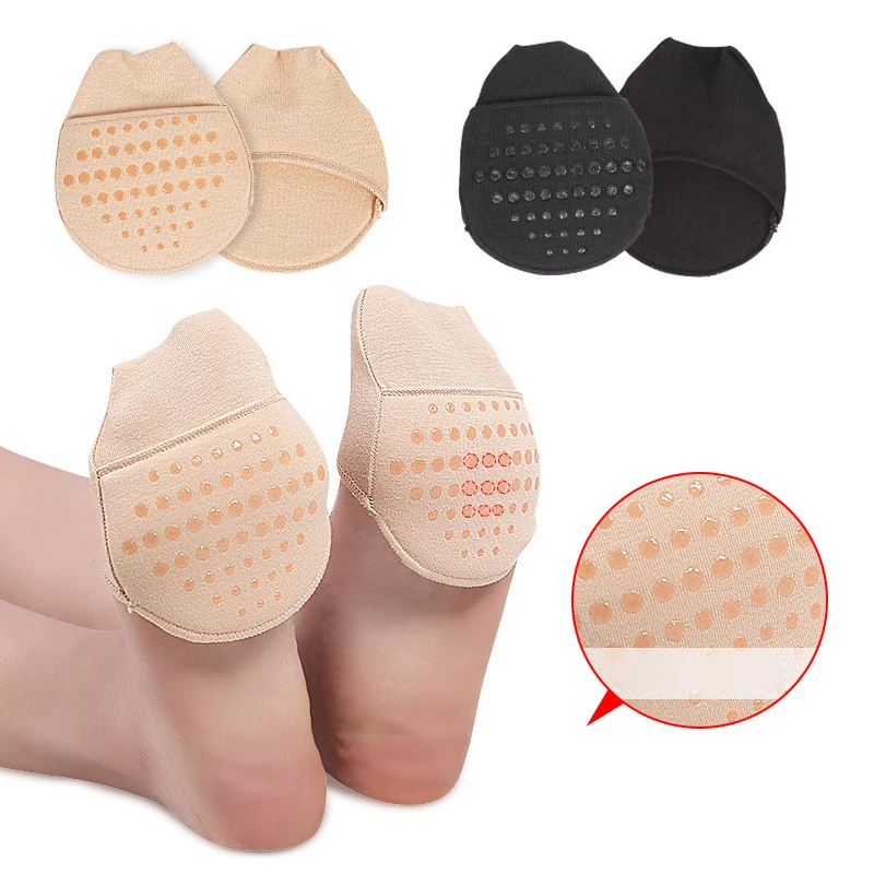 Invisible Toe Cover Foot Care Protector Forefoot Pad Shoes Insoles Cushion Pad  Pain Relief Shoes Insoles Insert Pad