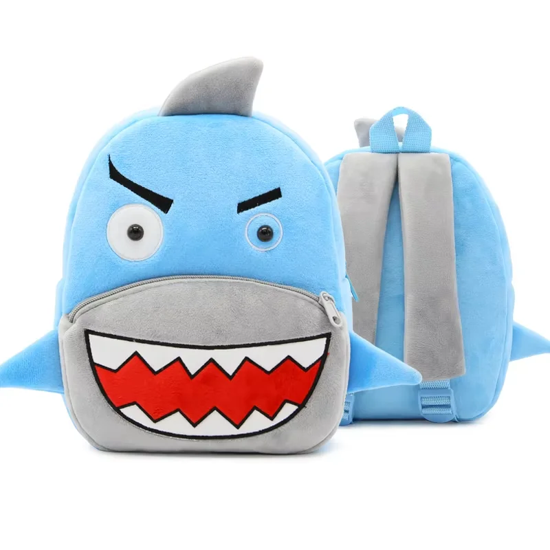 Kids cartoon Cute Animal Backpack Kindergarten Monkey unicorn Shark Elephant Panda Pig Children School Bags baby Girl Boy Gift