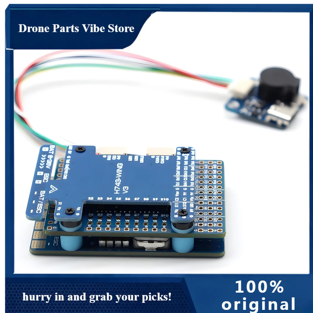 

APNewest H743-WING H743WING V3 Flight Controller 3-8S MATEKH743 ArduPilot For RC FPV Drone Accessories