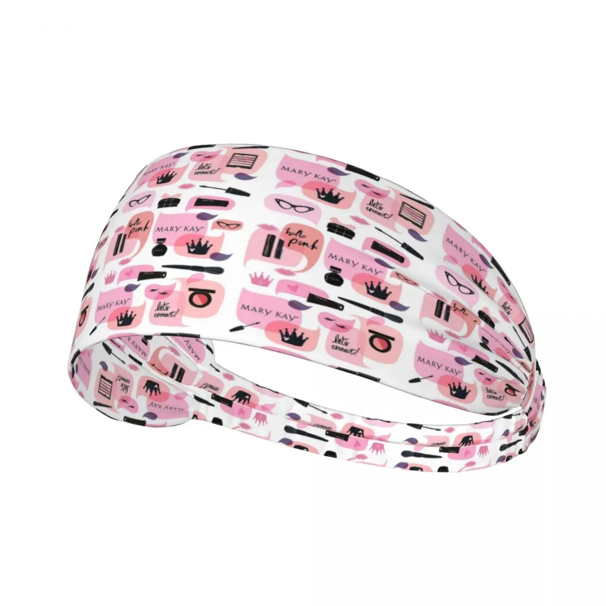 

Custom Mary Kay Sweatband for Men Women Quick Drying Sports Sweatband Gym Yoga Running