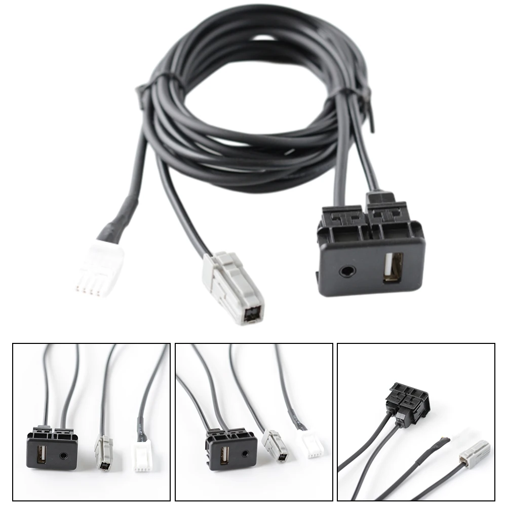 Upgrade Your Car's Audio Experience with this Convenient and Reliable For Lexus Aux USB Cable For DENSO Interface