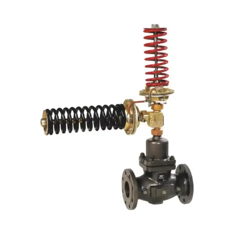 صمام التحكم الهوائي بالضغط ذاتي التشغيل WCB CF8 Pn2.5-6.4mpa صمام التحكم في تنظيم درجة الحرارة ذاتي التشغيل #5