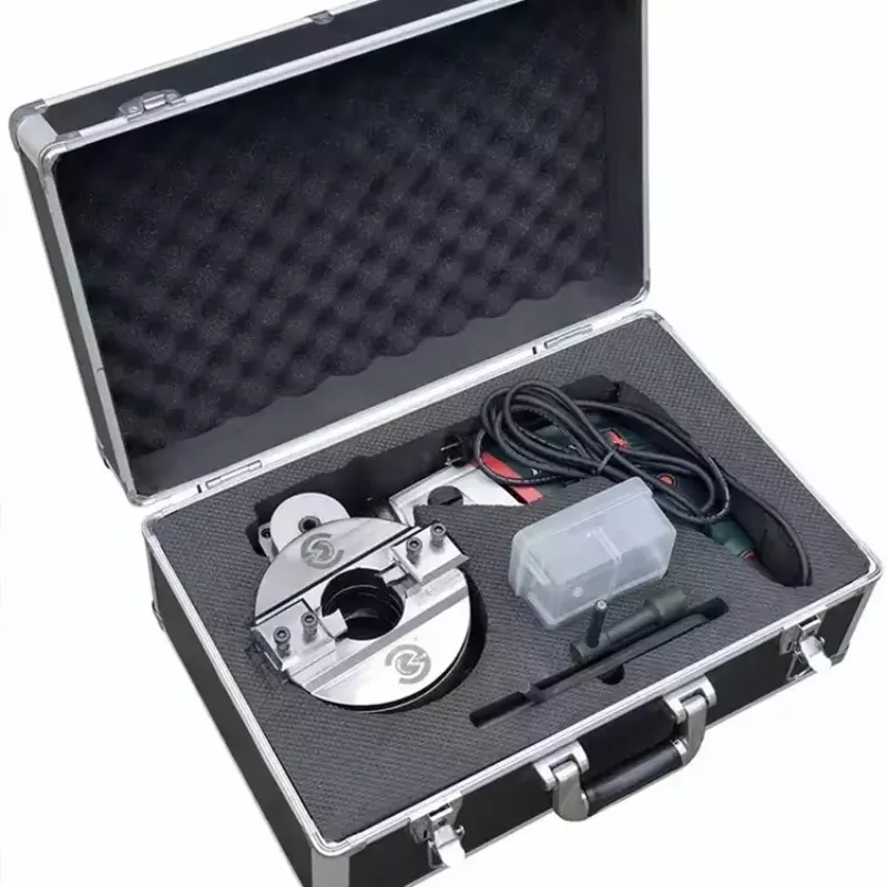 Portable High Efficiency Pipe Deburring And Beveling Hand Beveler Edge Cutting Machine SCB-63