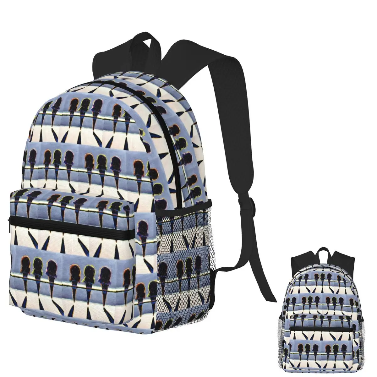 

Dark Cones Wayne Thiebaud Student Backpack School Bag Hiking Travel Daypack for Boys Girls Fashion Bookbag Shoulder Bags