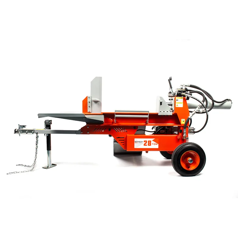 

Large Log Splitter 28 Ton Wood Splitting Machine Efficient Wood Cutting Breaking Machine for Home Use
