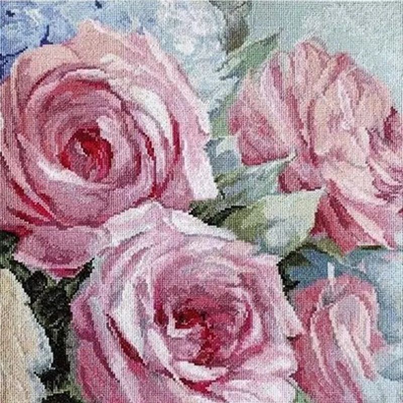 7638 çapraz dikiş setleri çapraz dikiş resimleri 14ct 18ct Stich çapraz dikiş kiti nakış iğne sanat ve zanaat komple kiti hobi