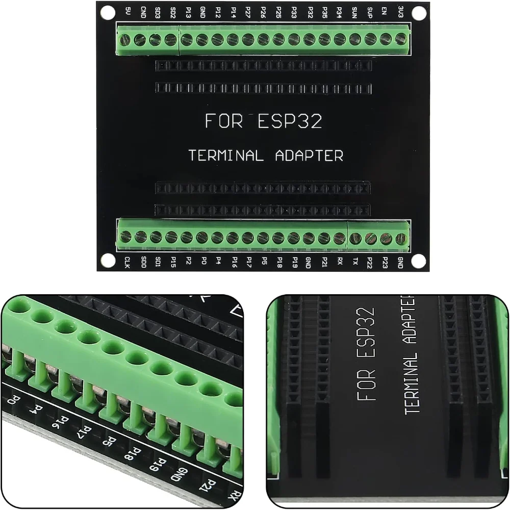 ESP32 Expansion Board Compatible with ESP32 WiFi Bluetooth Development Board NodeMCU-32S Lua 38Pin GPIO Expansion Board