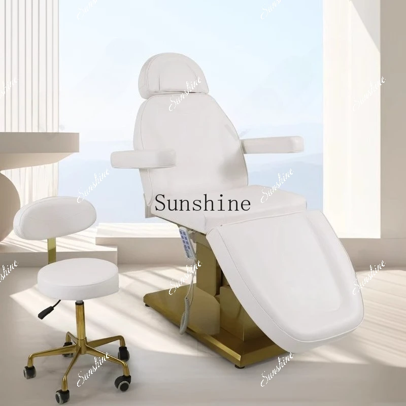 Electric beauty salon special embroidery bed folding massage medical liftable TF