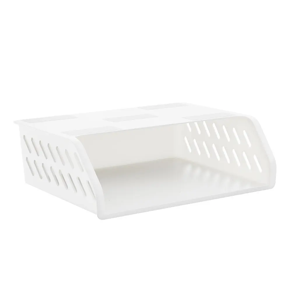

1Pcs Plastic Kitchen Storage Rack White Multipurpose Hanging Cabinet Organizer Bathroom Shelving Toiletries Storage Shelf