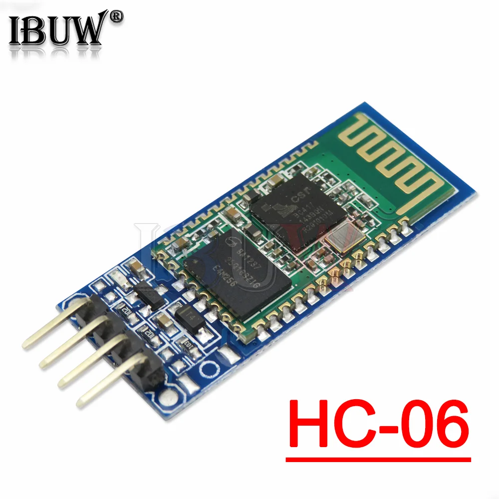 Módulo inalámbrico HC-05/06 HC-05 para Arduino serie 6 pines Bluetooth/HC06 4 pines módulo transceptor receptor RF RS232 maestro esclavo