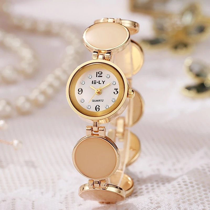 Moda pequenos relógios femininos 2025 luxo strass pulseira de aço inoxidável vestido feminino relógio relogio feminino