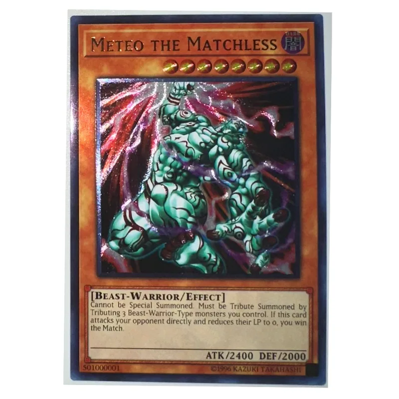

Yu Gi Oh Meteo the Matchless 501000001 English Toys Hobbies Hobby Collectibles Game Collection Anime Cards